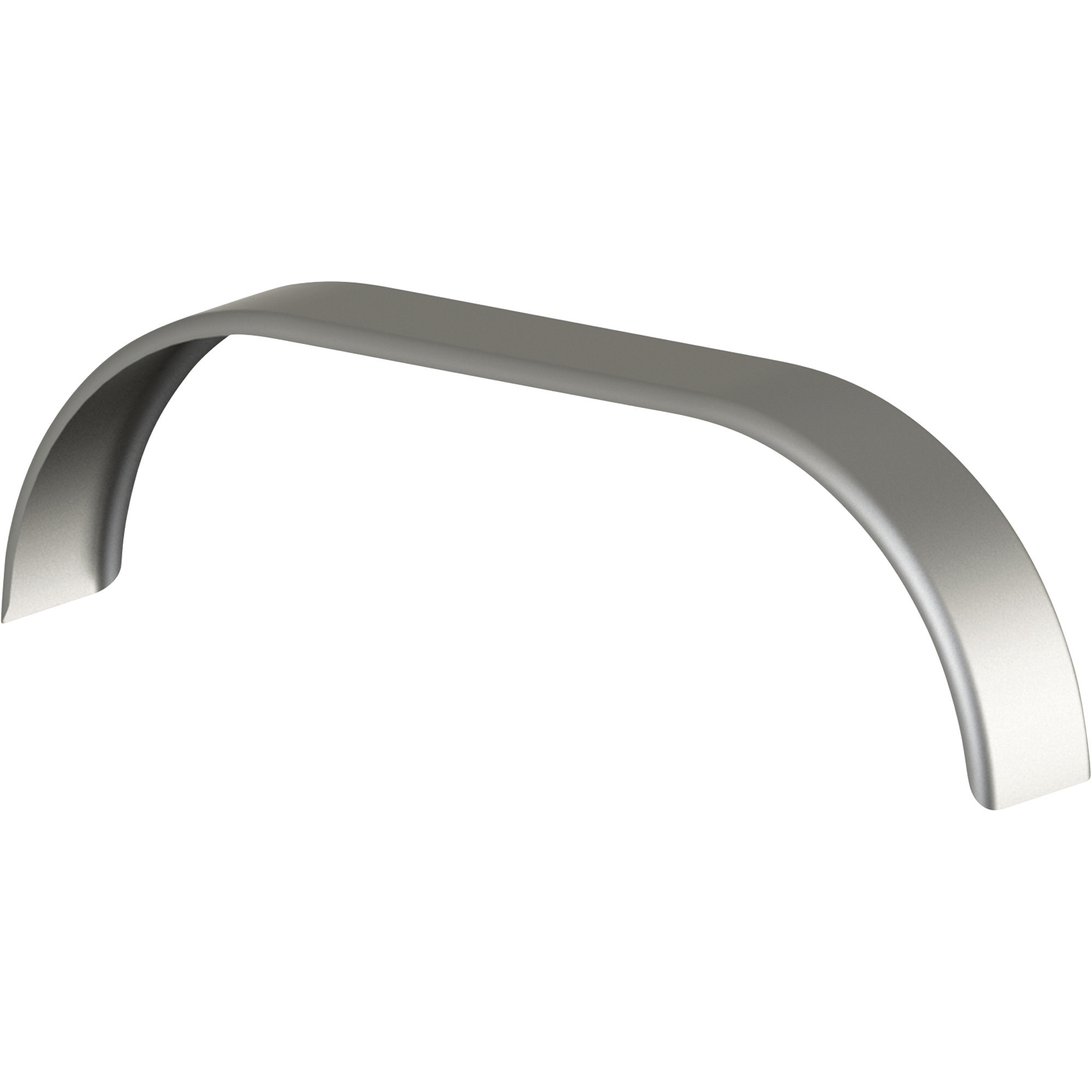 Tow Zone Tandem Round Steel Trailer Fender, Fits 14in.-15in. Tires, 66in. x 9in. x 19in.